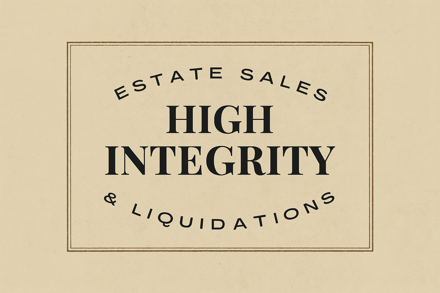 High Integrity Estate Sales & Liquidations